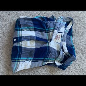 Plaid flannel shirt